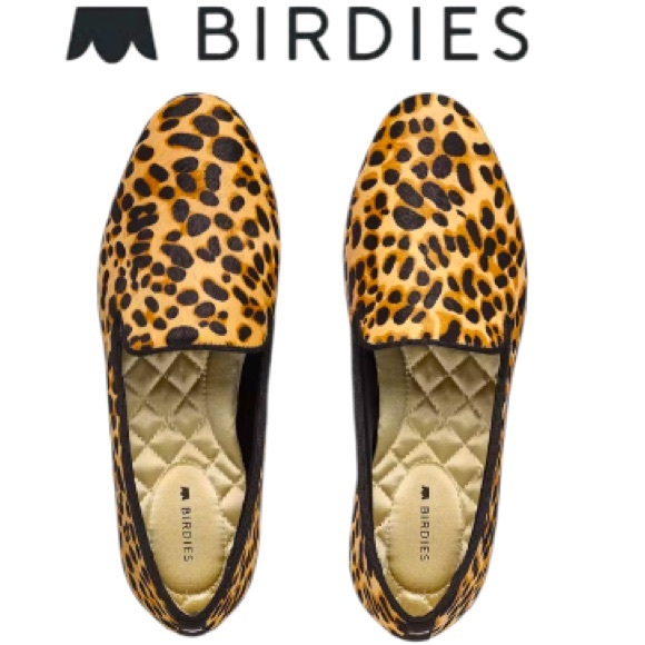 BIRDIES Starling Cheetah Calf Hair Flats/Deadstock - Picture 2 of 16